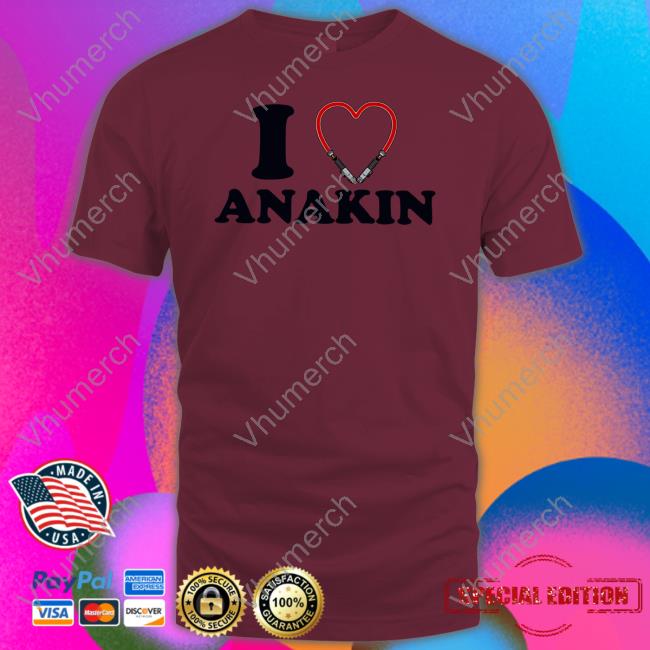 Hoesforclothes I <3 Anakin T Shirt