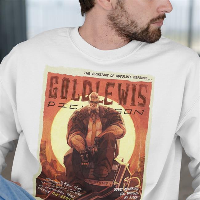 The Secretary Of Absolute Defense Goldlewis Hooded Sweatshirt The Secretary Of Absolute Defense Goldlewis Tees