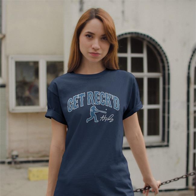 Bleav Shop Get Recked Shirts Get Recked Hoodied Sweatshirt