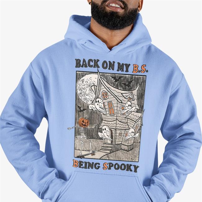 Jmcgg Back On My Bs Being Spooky Tee Justin Jmcguires