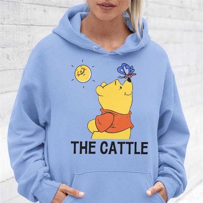 The Cattle Pooh Bear T Shirt The Cattle Pooh Bear Hoodie