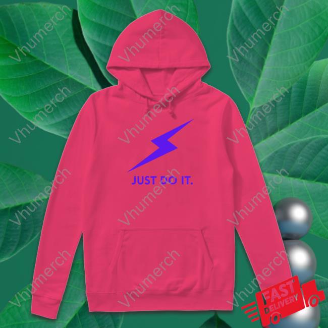 Walker Just Do It Sweatshirt Lightning Strike Walker Just Do It Hooded Sweatshirt Walkeramerica