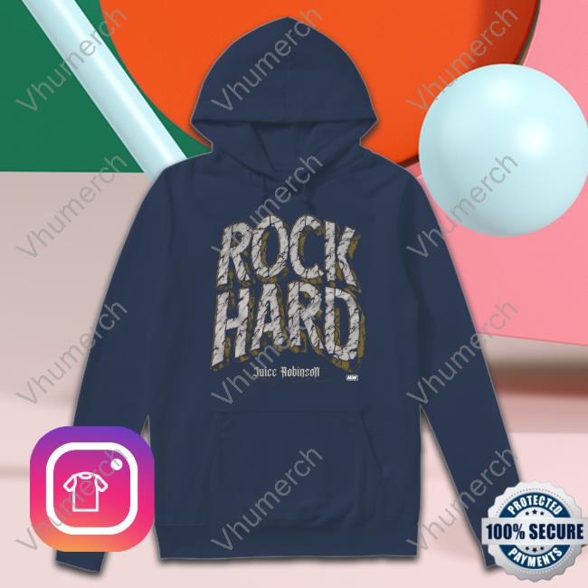 Juice Robinson Rock Hard Tee Shirt Juice Robinson Rock Hard Long Sleeve Tee