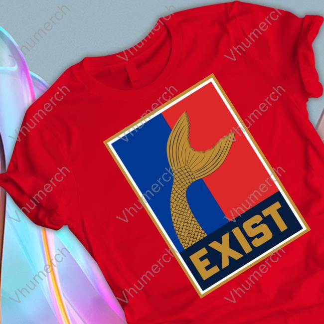 Mermaids Exist Hooded Sweatshirt
