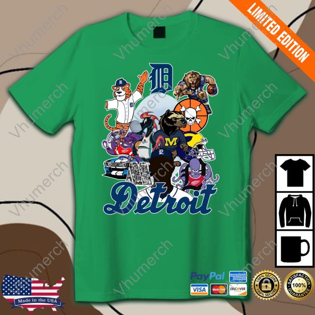 The2ndstring Shop Detroit Graphic Funny T Shirt