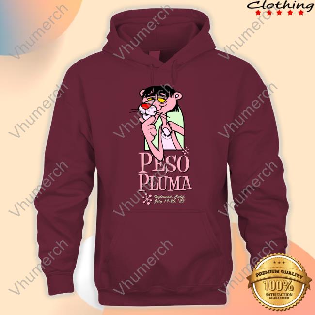 Peso Pluma Inglewood Calif July 19-20 23 New Shirt