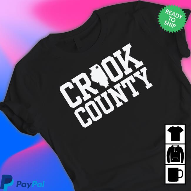 Official Crook County Corrupt Crewneck Sweatshirt