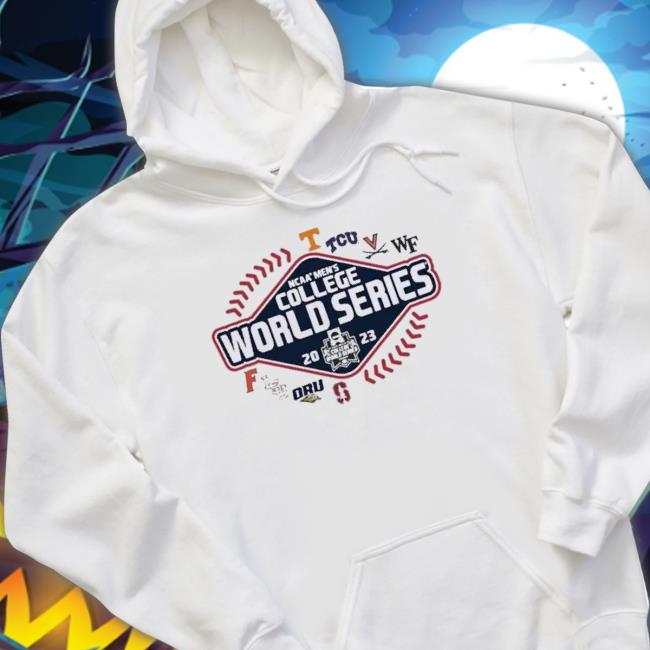 Men’S College World Series 8 Team 2023 Championship New Shirt Men’S College World Series 8 Team 2023 Championship Hoodie