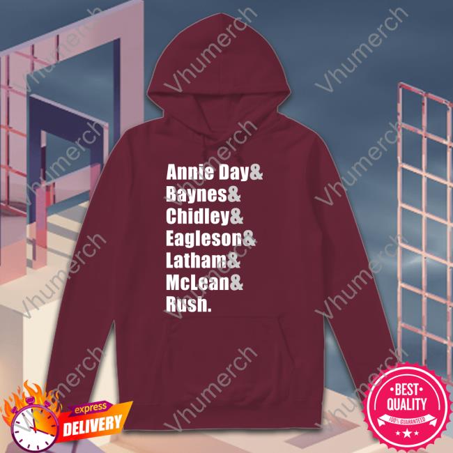 Annie Day Baynes Chidley Eagleson Latham Mclean Rush Shirt