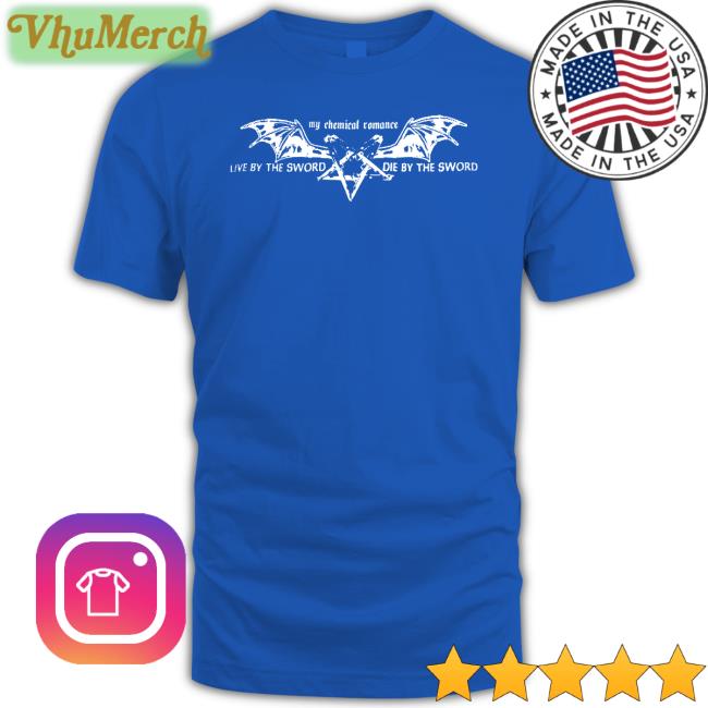 My Chemical Romance Merch Pentagram Wings Shirt
