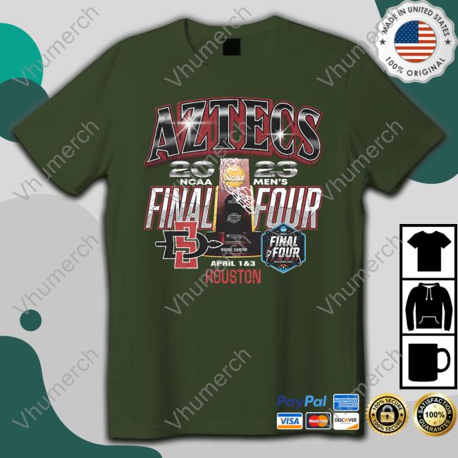 Aztecs 2023 Ncaa Men's Final Four Shirts The San Diego State Nil Store Aztecs 2023 Ncaa Men's Final Four Tee Shirt
