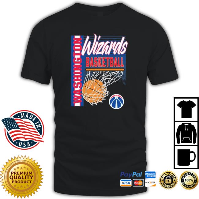 Washington Wizaards Basketball Red Swish shirt