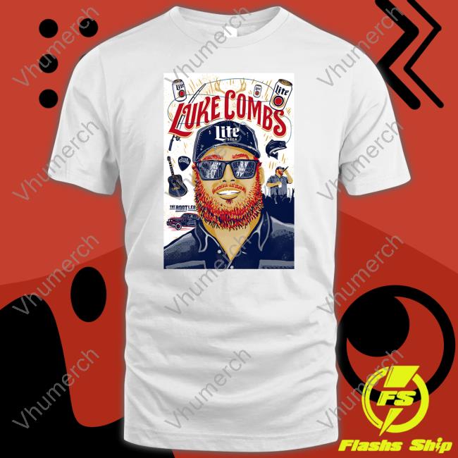 Lukecombs Miller Lite Luke Combs Tee Shirt