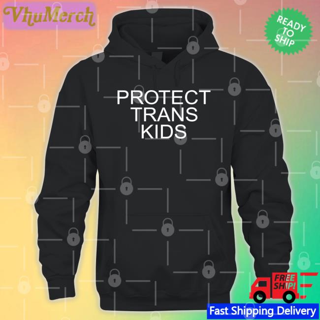 Elijahschaffer Don Cheadle Wearing Protect Trans Kids Long Sleeve T Shirt