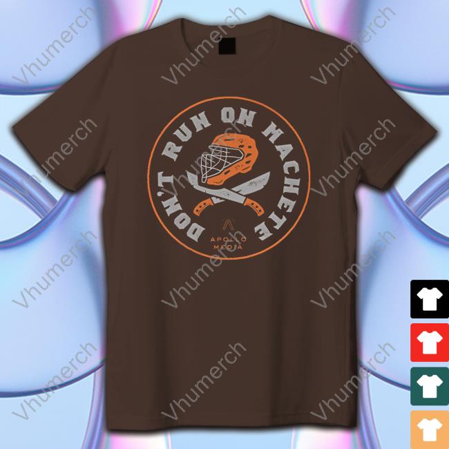 Apollohou Store Don't Run On Machete Sweatshirt