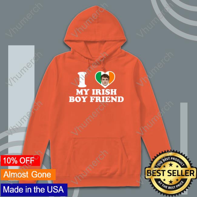 I Love My Boyfriend Paul Mescal Hoodied Sweatshirt Gordonramsaycosplay