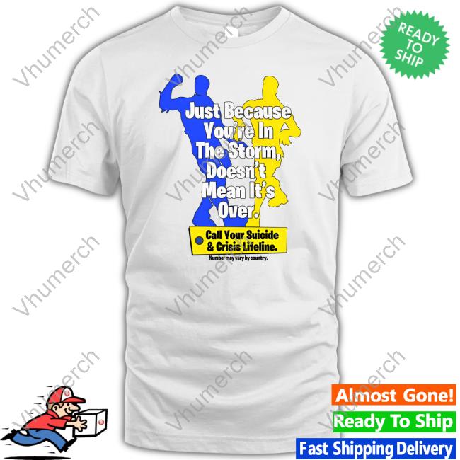 Just Because You're In The Storm, Doesn't Mean It's Over T Shirt