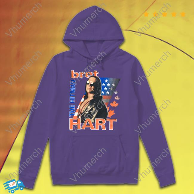 Vintage Bret Hart Shirt Wcw Shirt Bret The Hitman Hart Wrestling Tee Shirt