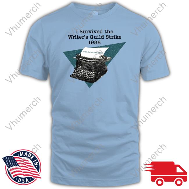 Official I Survived The Writers Guild Strike 1988 Hoodie