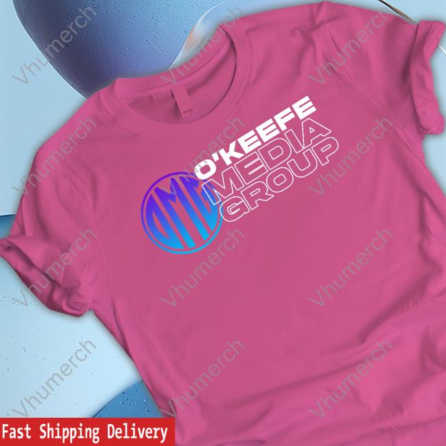 Omg O'keefe Media Group Modern Gradient Tee Shirt