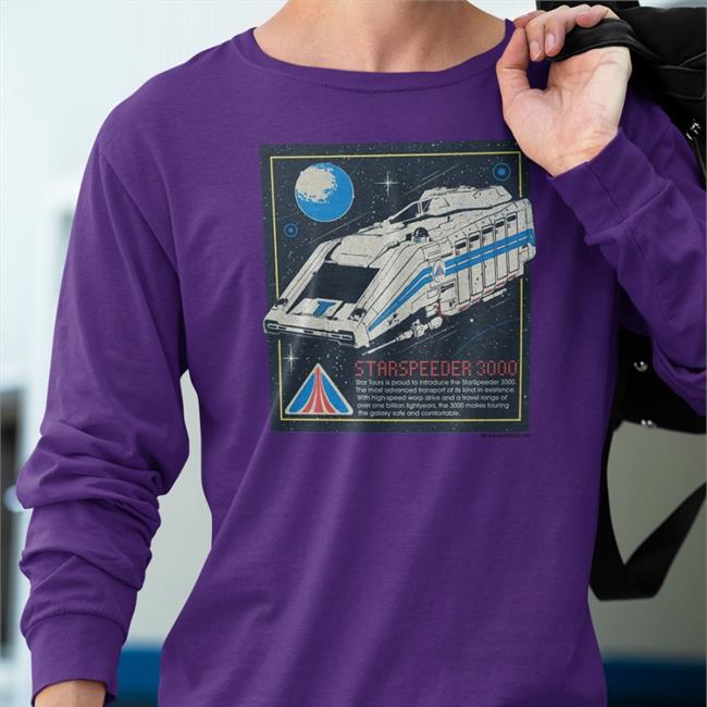Starspeeder 3000 Star Tours Hoodie Josh Bailey