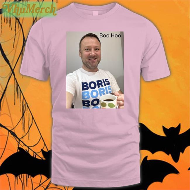 Brendan Clarke Boo Hoo Boris Tee Shirt