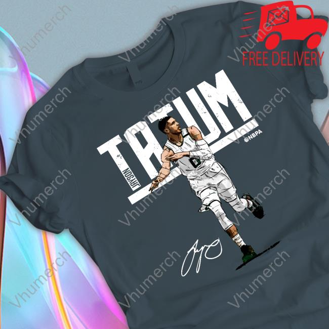 Jayson Tatum Hyper W Wht Shirt 500Level Merch