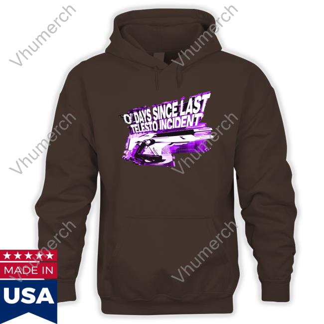 O'days Since Last Telesto Incident Sweatshirt Bungie Store O'days Since Last Telesto Incident Shirt