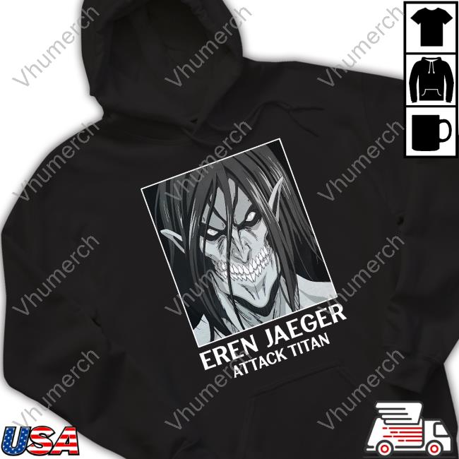 Shopcrunchyroll Eren Jaeger Attack Titan Shirts