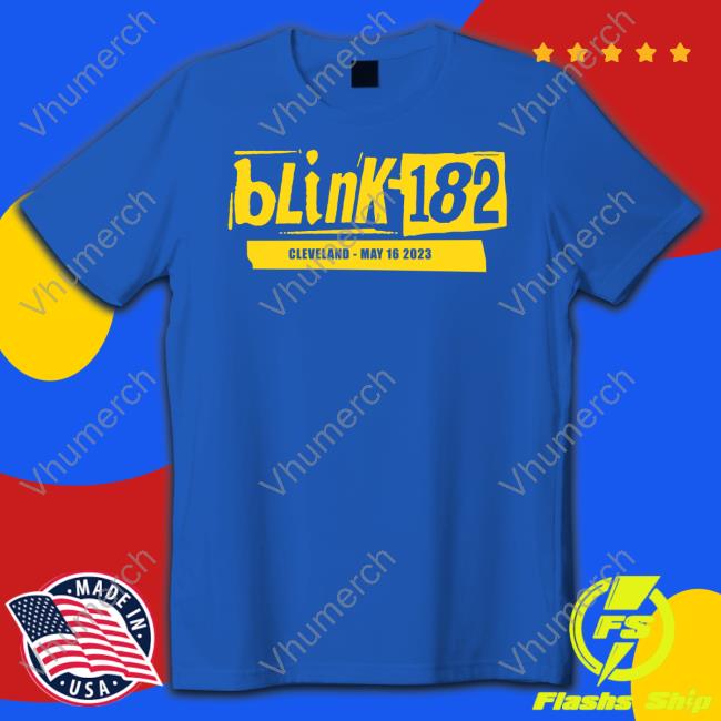 Ian Williams Blink-182 Merch Cleveland May 16 2023 Hoodie