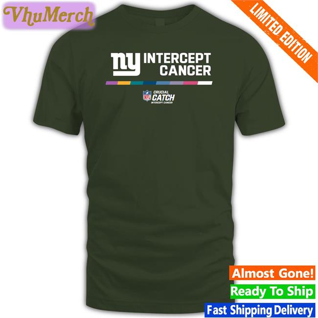 Ny Giants Intercept Cancer Hoodie