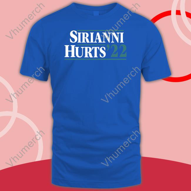 Sirianni Hurts 22 Long Sleeve T Shirt Nick Sirianni Nick Sirianni Wearing Sirianni Hurts 22 Long Sleeve T Shirt