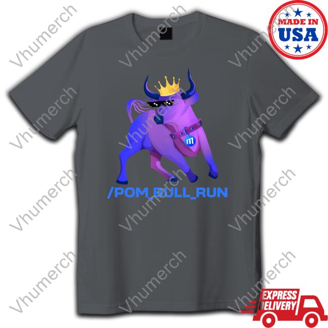 Pom Bull Run Hoodie Pom Bull Run Tee