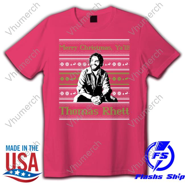 Thomas Rhett Ugly Christmas Tee Shirt