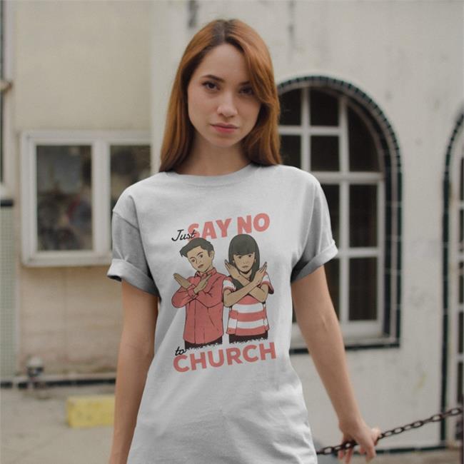 Slagcreative Just Say No To Church Hoodie