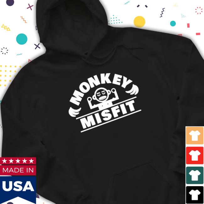 Monkey Misfit Hoodie