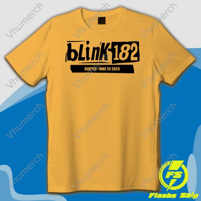 Blink 182 Seattle June 25 2023 Sweatshirt