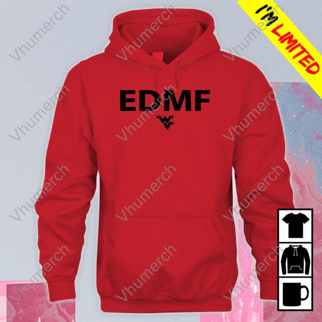 Edmf Sweatshirt Kerr Kriisa Wearing Edmf Wvu Men's Basketball New Shirt