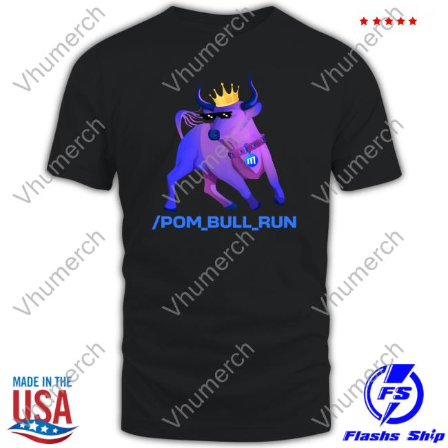 Pom Bull Run Hooded Sweatshirt