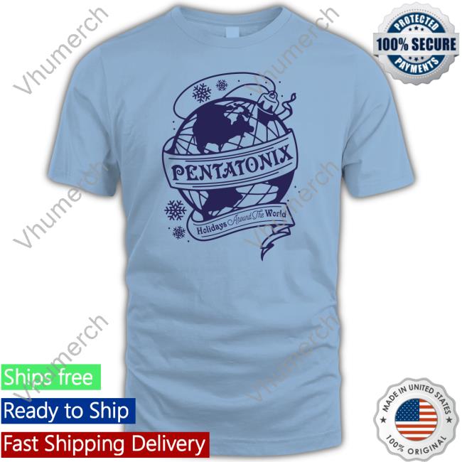 Pentatonix Holidays Around The World T Shirts Pentatonix Holidays Around The World Long Sleeve T Shirt
