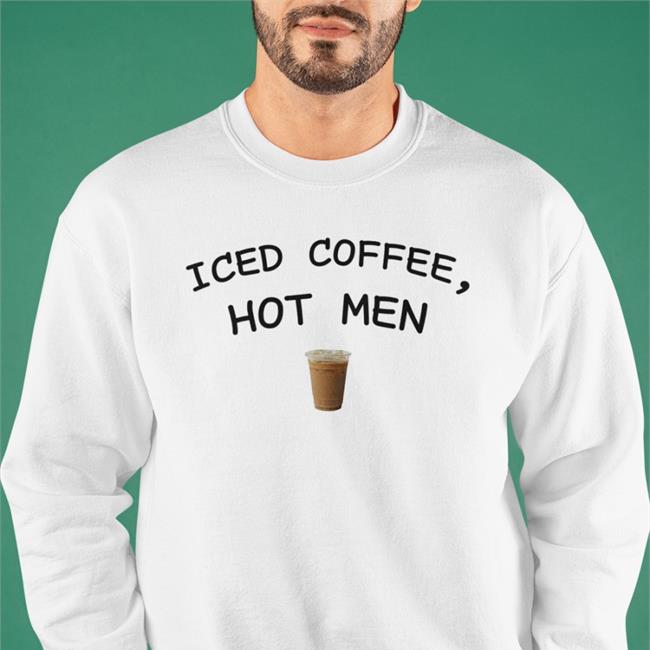 Iced Coffee Hot Men Hoodie