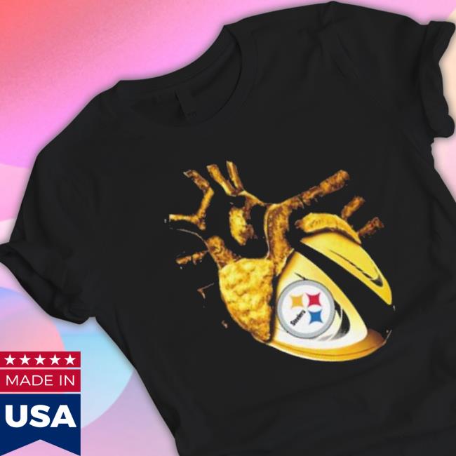 Pittsburgh Steelers Logo Heart 2023 Shirt