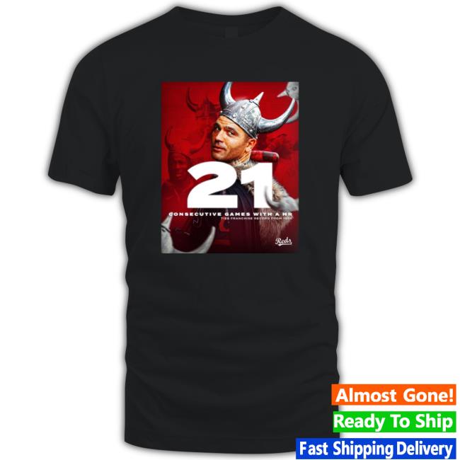Premium Cincinnati Reds 21 Consecutive Games With Hr Ties Franchise Record From 1956 Crewneck Sweatshirt