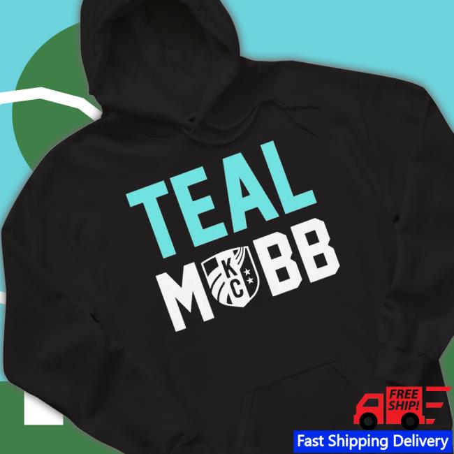Official Kc Current Teal Mobb Shirt Official Kc Current Teal Mobb Shirt