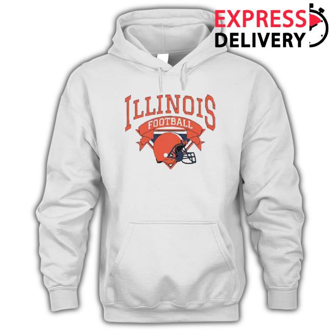 Official Vintage Illinois Football Urbana-Champaign shirt, hoodie, tank top, sweater and long sleeve t-shirt