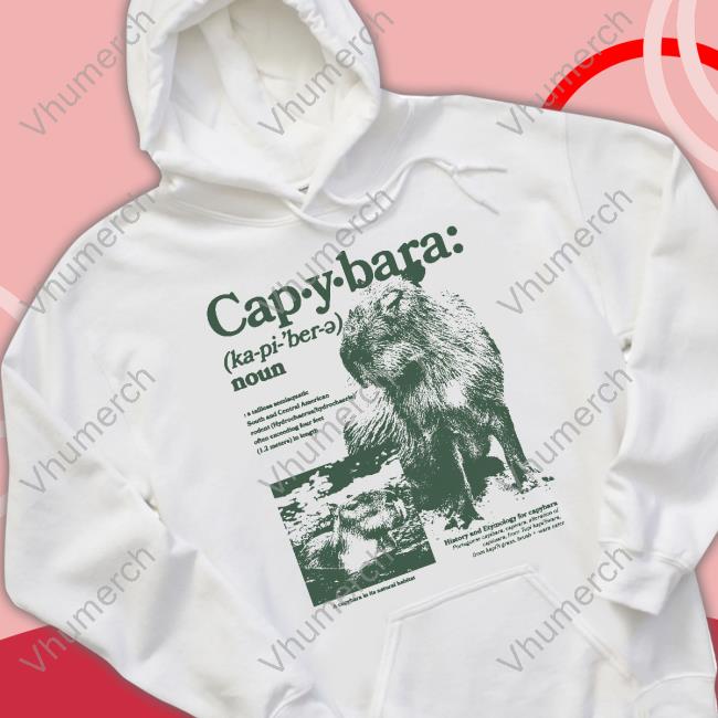 Capybara Man Store Defined T Shirts