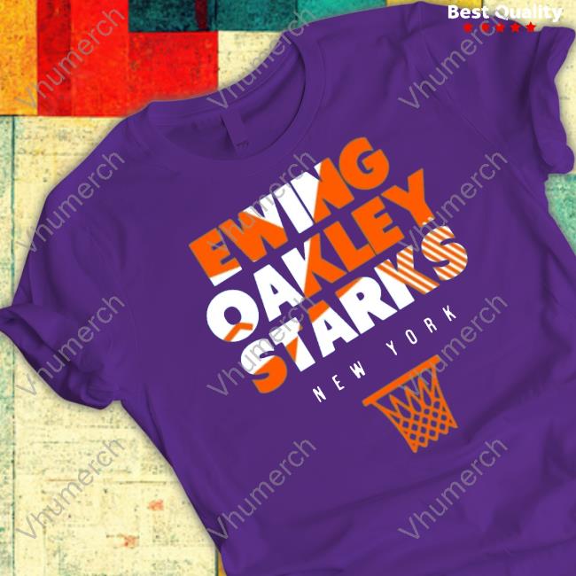 Ewing Oakley Starks New York T-Shirt Ewing Oakley Starks New York Tee Shirt