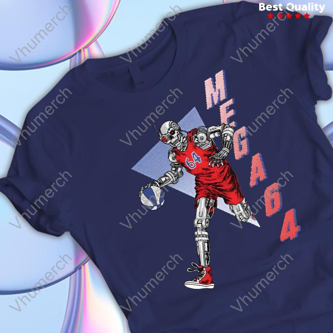 Official Mega64 Store Roboballer Mega 64 Hoodie
