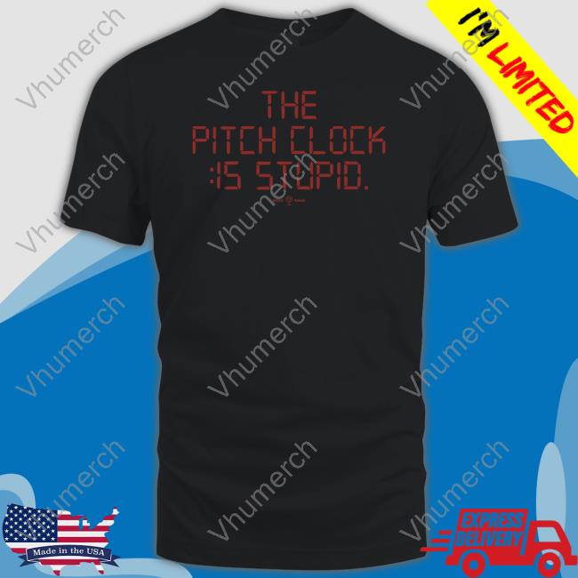 Rotowear The Pitch Clock Is Stupid Tee