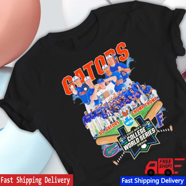 Go Gators Chomp Chomp Ncaa 2023 Men’S College World Series shirt